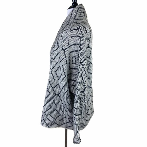Billabong Oversized Waterfall Cardigan Geometric - Picture 6 of 15